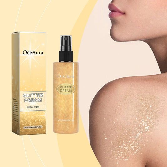 OceAura Body Glitter Spray Natural Stereoscopic