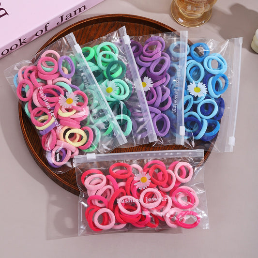 3cm children's hair loop colorful towel loop 