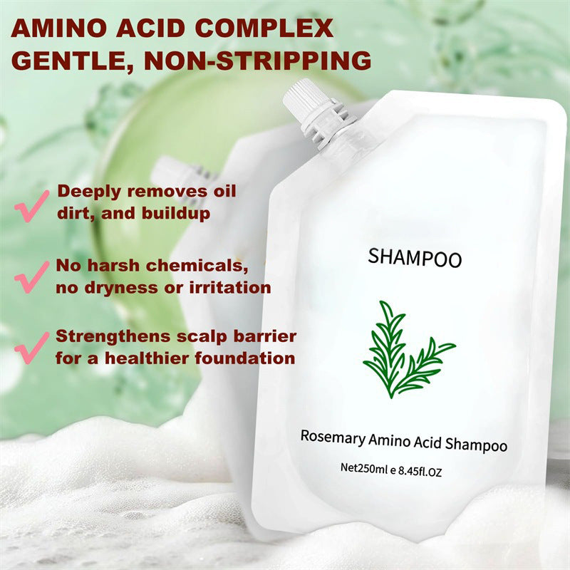 Rosemary Amino Acid Shampoo Moisturizes and Softens