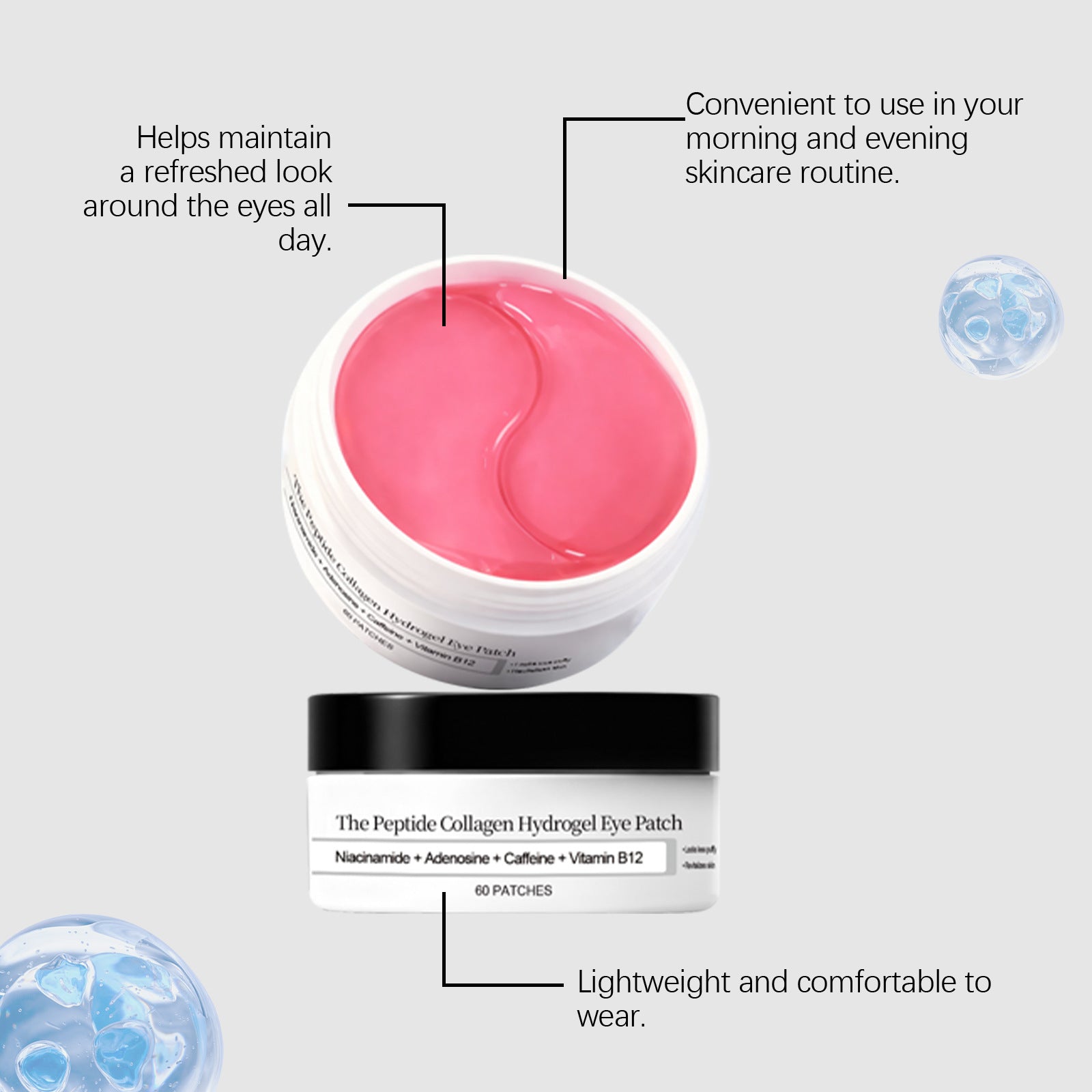 Moisturizing Eye Mask Lightweight and Adhesive for Eye 
