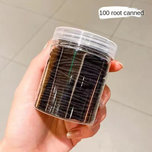 100 rubber bands canned headband macaron rubber