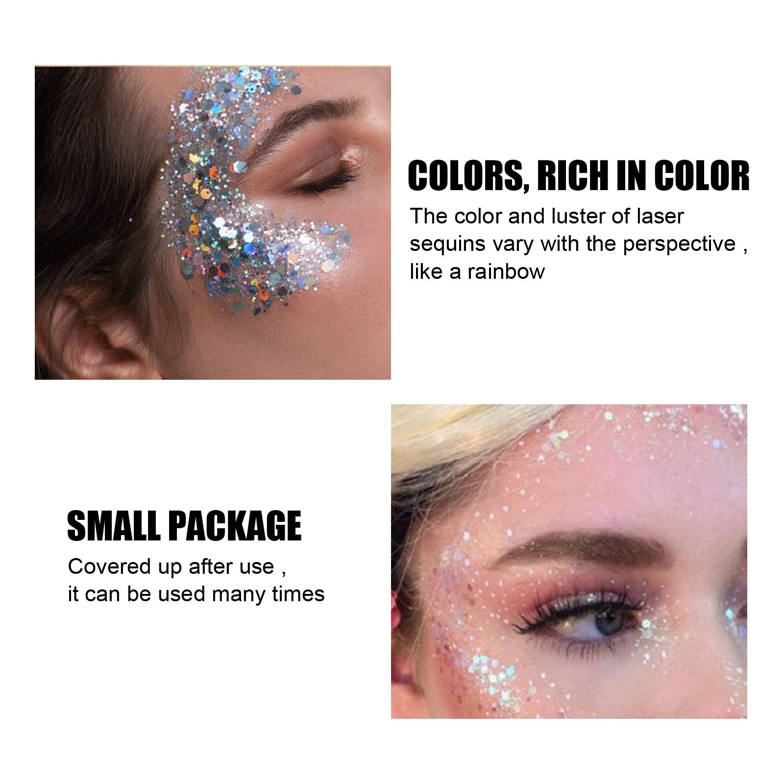 shining body gel makeup