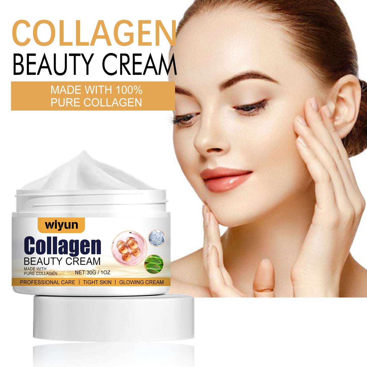 Collagen Moisturizing Cream For Skin Firming, Curing And Moisturizing Care Cream