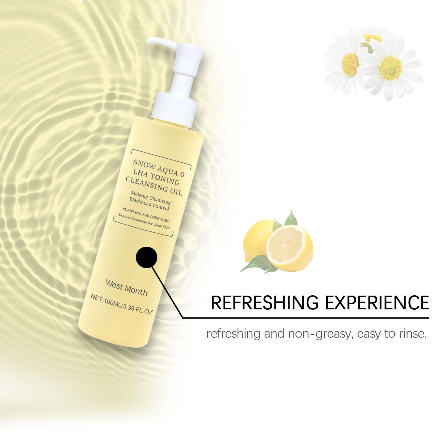  Citrus Cleansing Oil for Deep Gentle Makeup 
