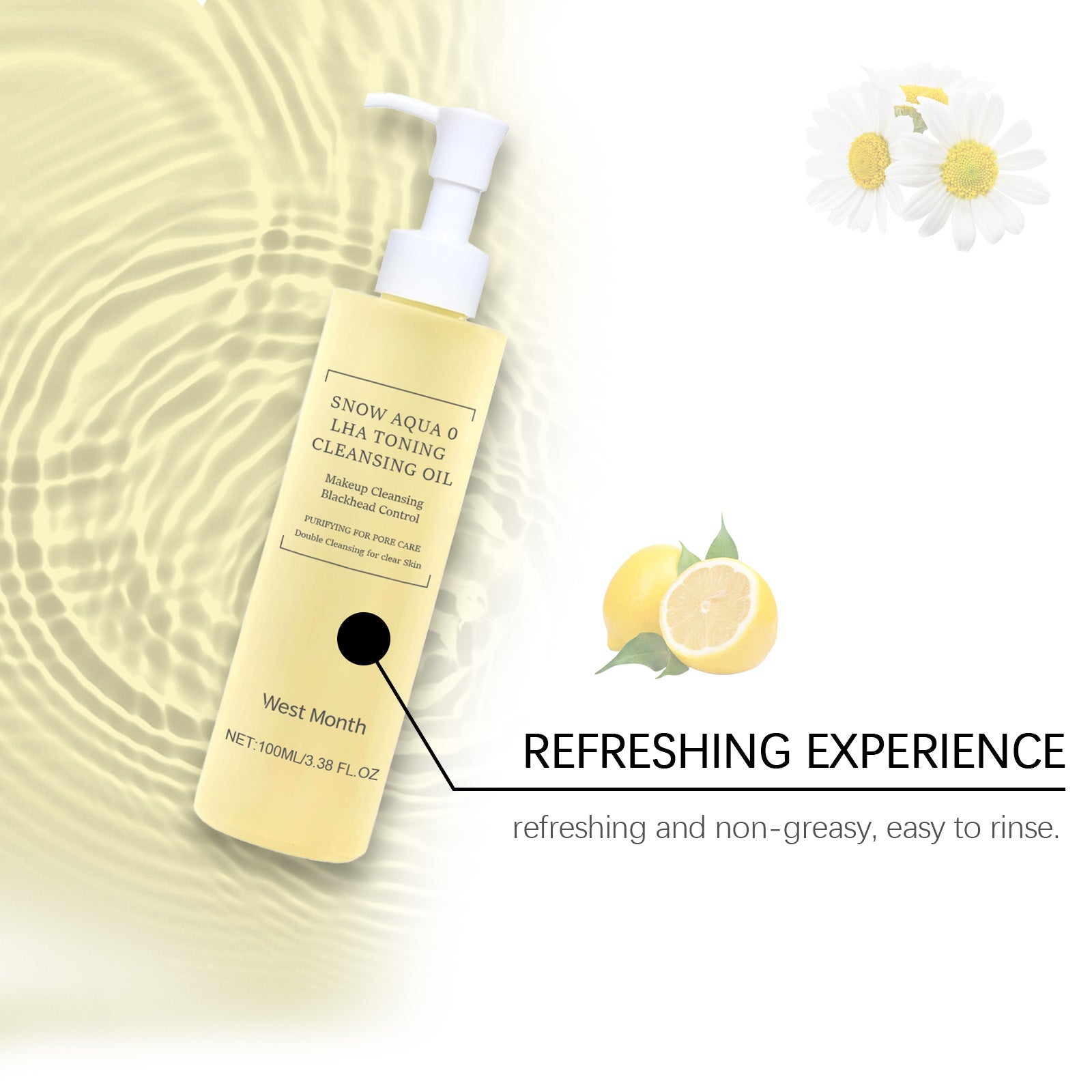  Citrus Cleansing Oil for Deep Gentle Makeup 