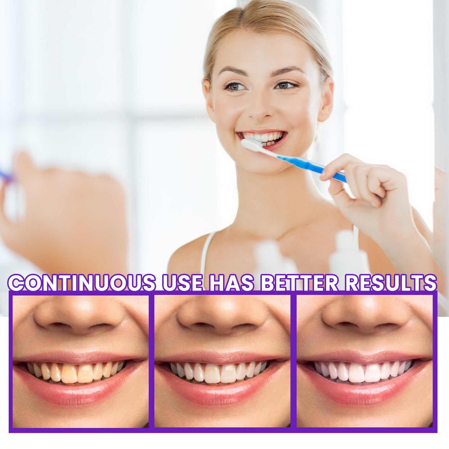 West&Month Purple Mousse Toothpaste Daily Mouthguard
