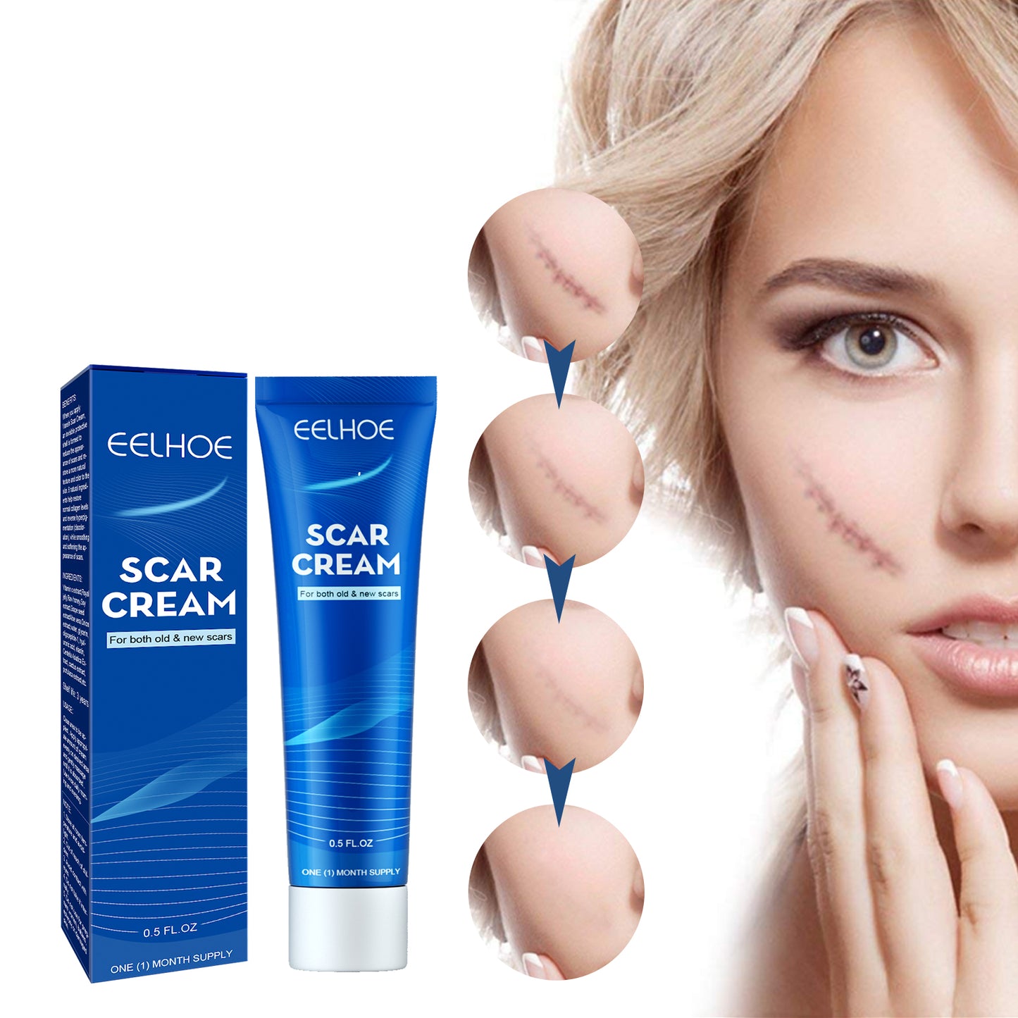 EELHOE Skin Care Cream Gentle Care External Body Care Moisturizing Smooth Skin Care Cream