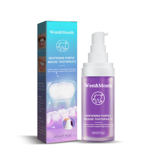 West&Month Purple Mousse Toothpaste Daily Mouthguard