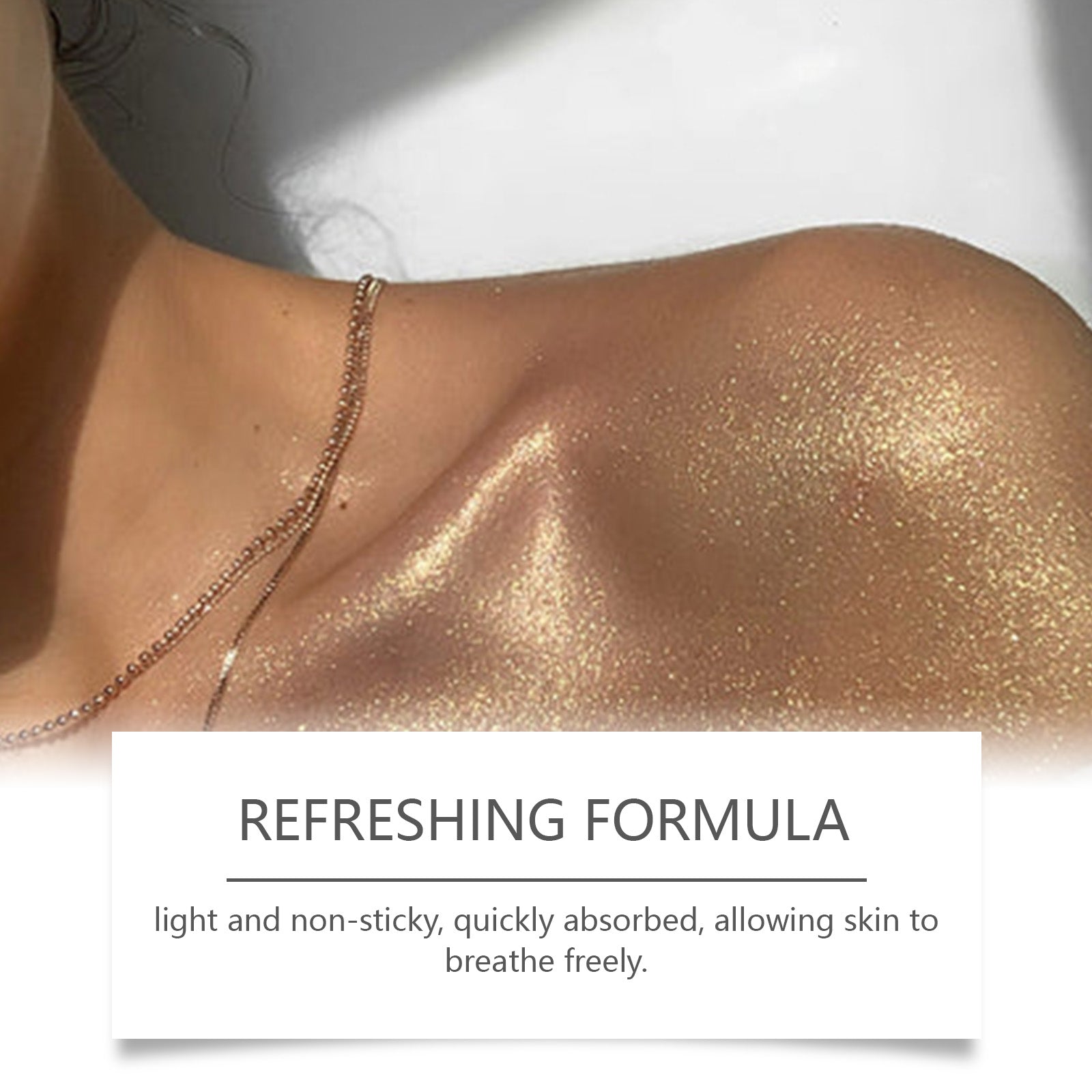 OceAura Body Glitter Spray Natural Stereoscopic 
