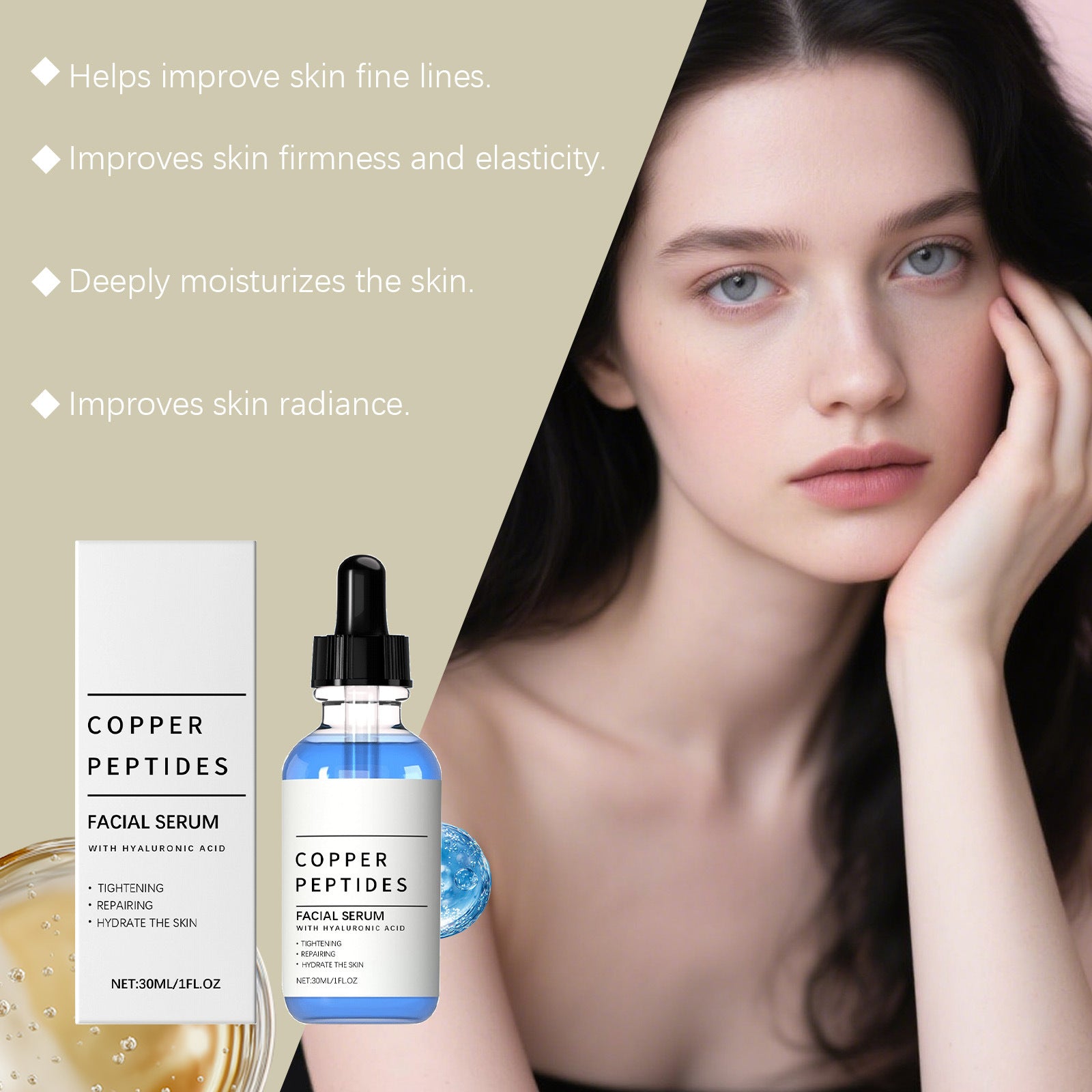 Hyaluronic Acid Moisturizing Serum - Nourishing 