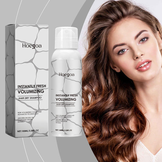 HOEGOA No-Rinse Dry Shampoo Spray for Easy Hair