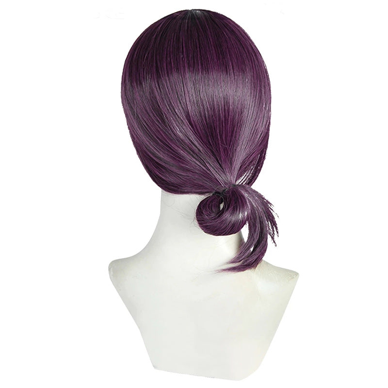 Chainsaw man Lacey cosplay wig bomb demon purple