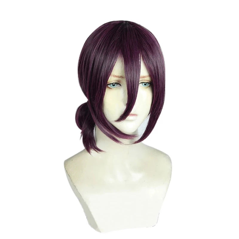 Chainsaw man Lacey cosplay wig bomb demon purple