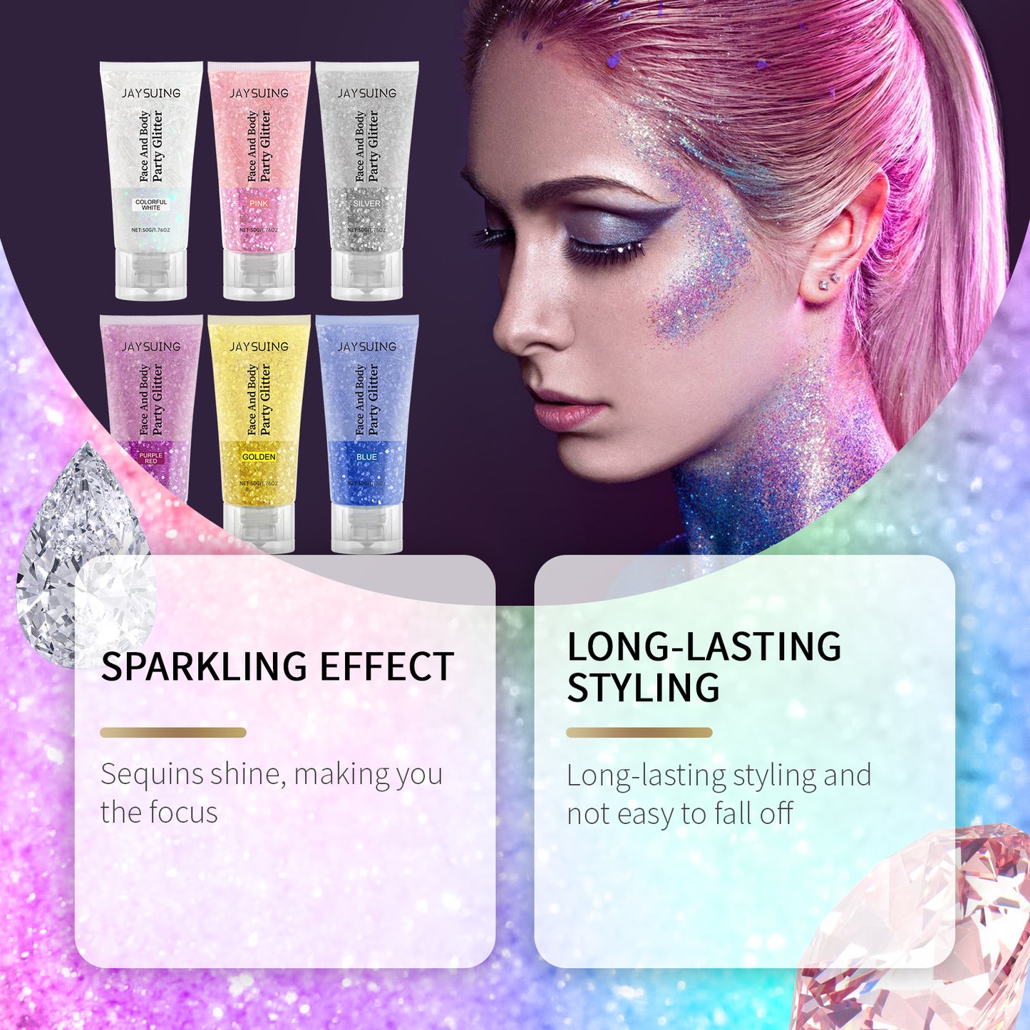 Jaysuing Glitter Glitter GelJaysuing Glitter G
