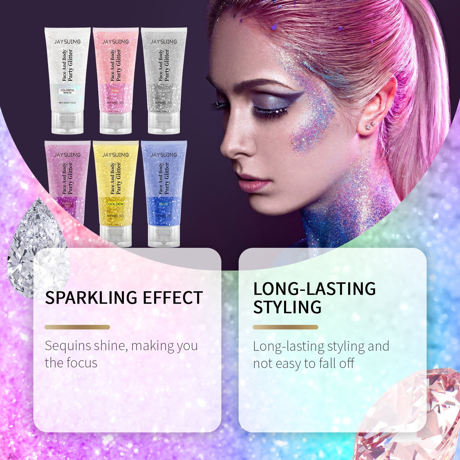 Jaysuing Glitter Glitter GelJaysuing Glitter G
