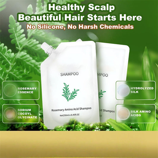 Rosemary Amino Acid Shampoo Moisturizes and Softens