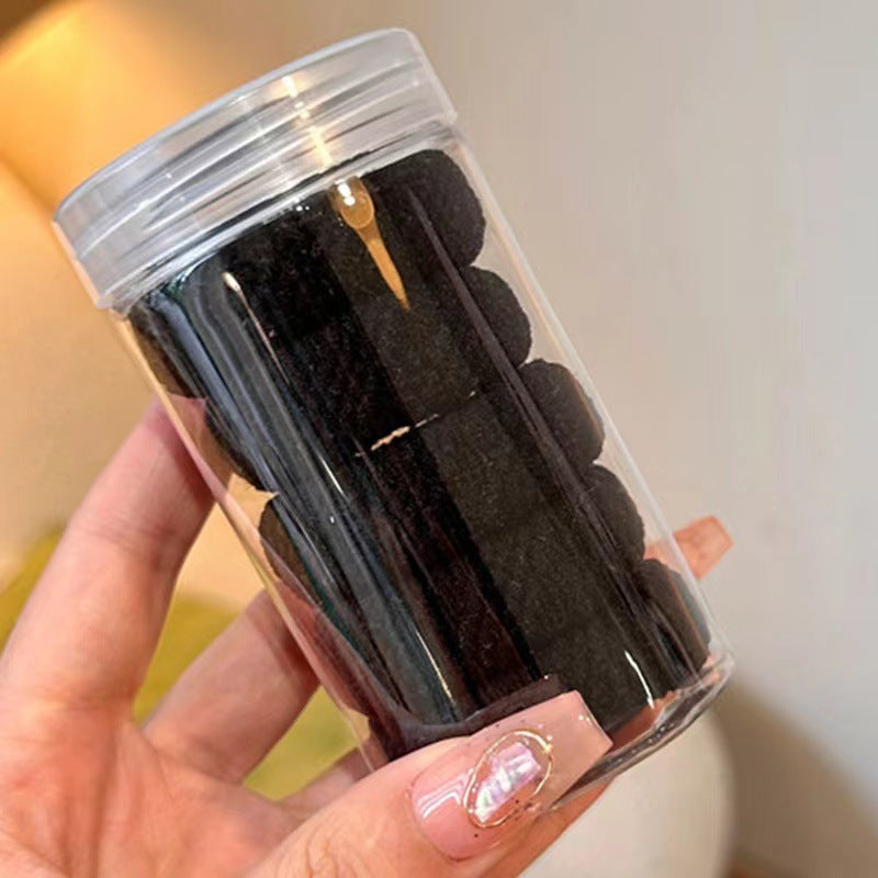 100 rubber bands canned headband macaron rubber