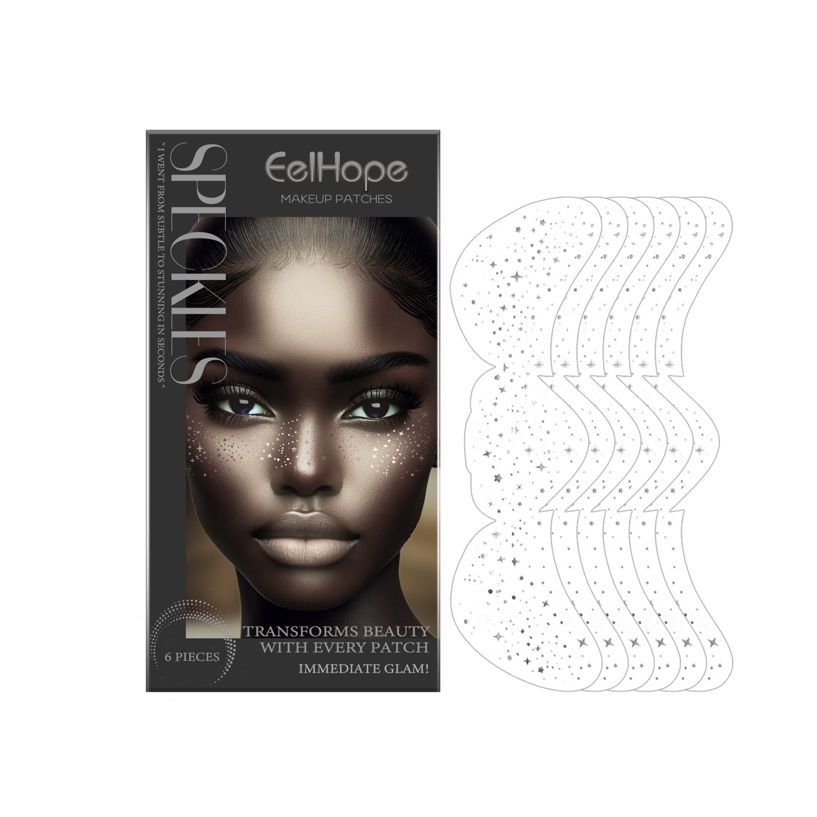 Eelhope Spot Makeup Patch Glitter Spot Tattoo Stickers Easily Create 