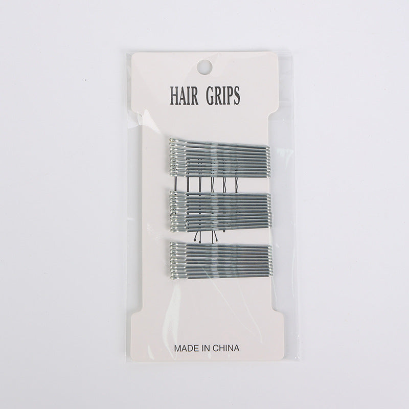 word clip metal hair clip blaOneck gold coffee
