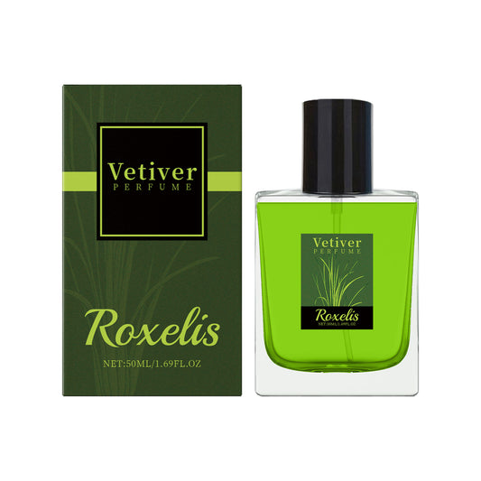 Roxelis Vetiver Fresh Perfume Exudes Charm Natural Fresh
