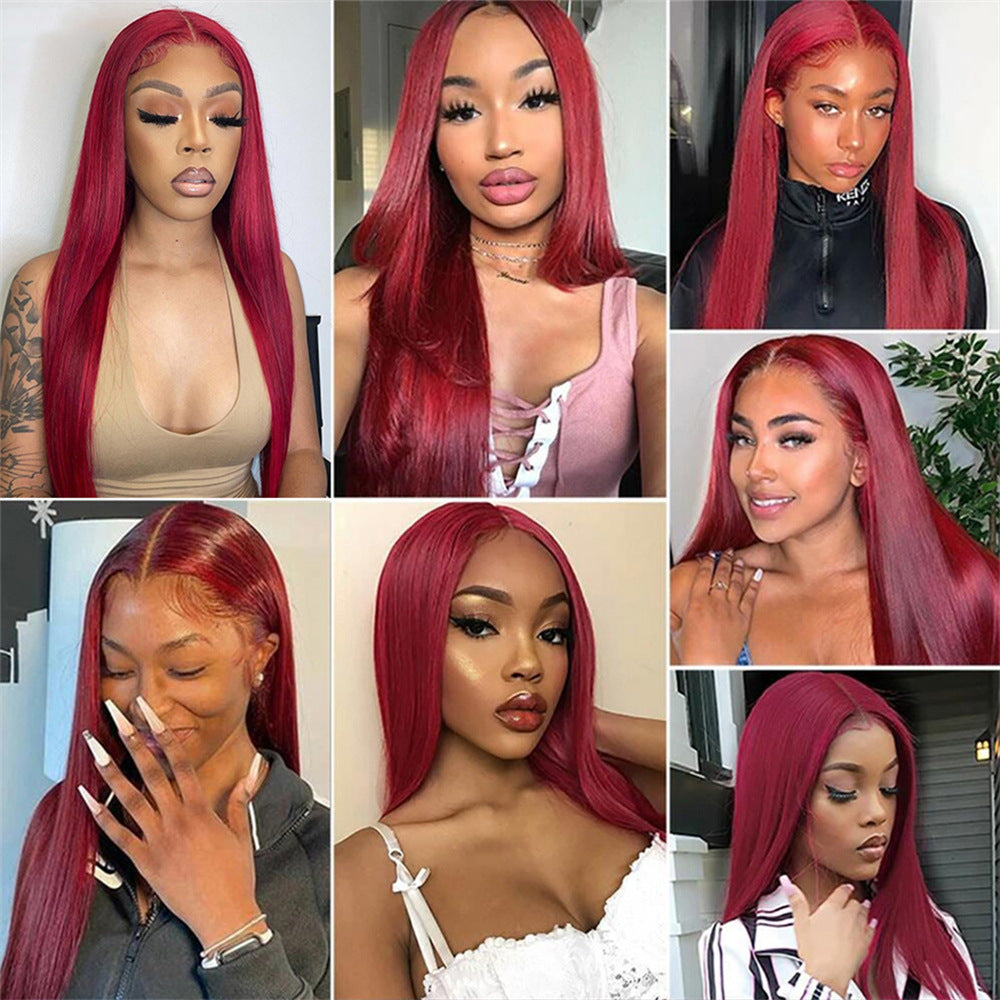 200 density straight human hair wigs